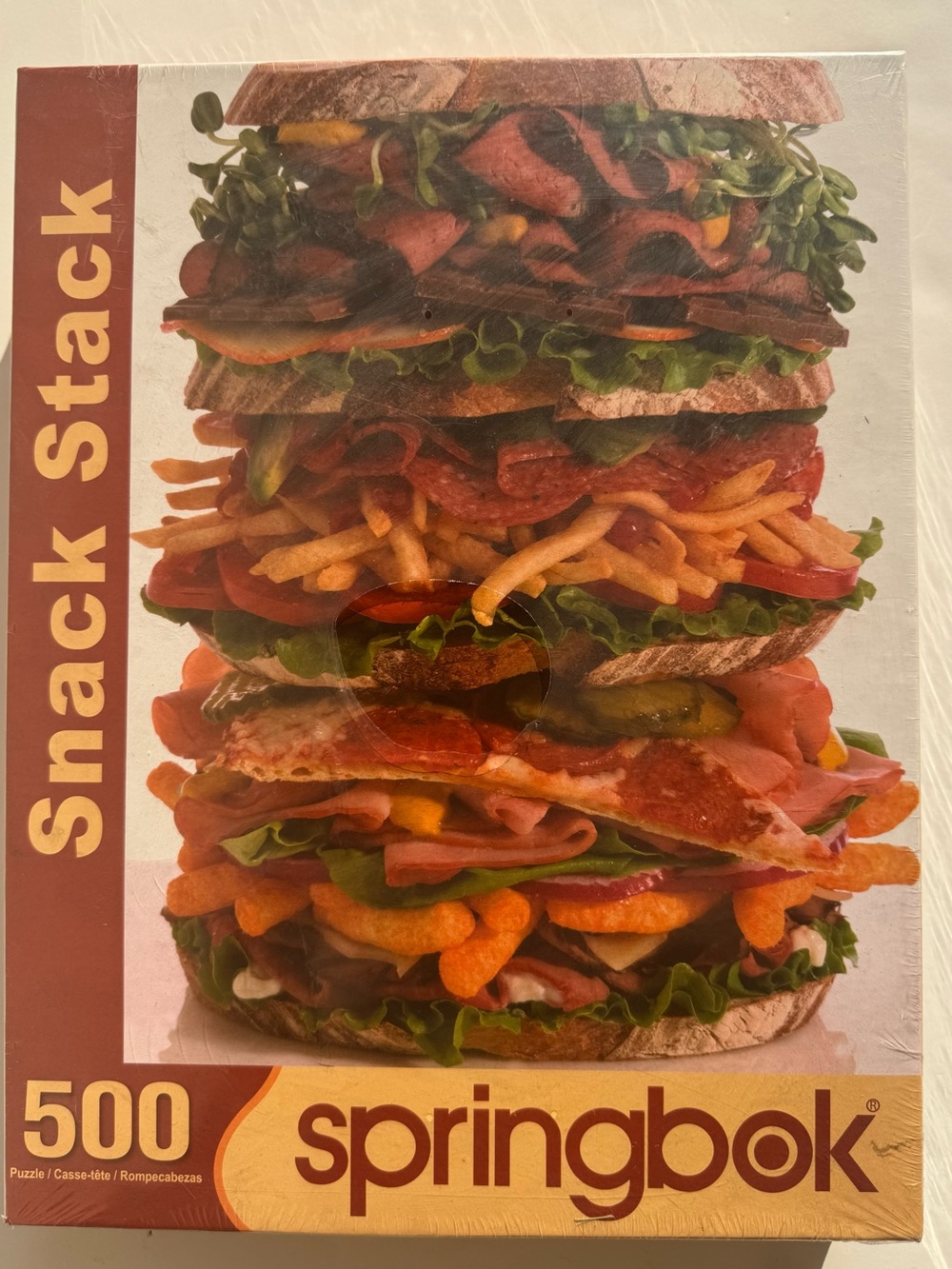 Springbok Snack Stack jigsaw puzzle